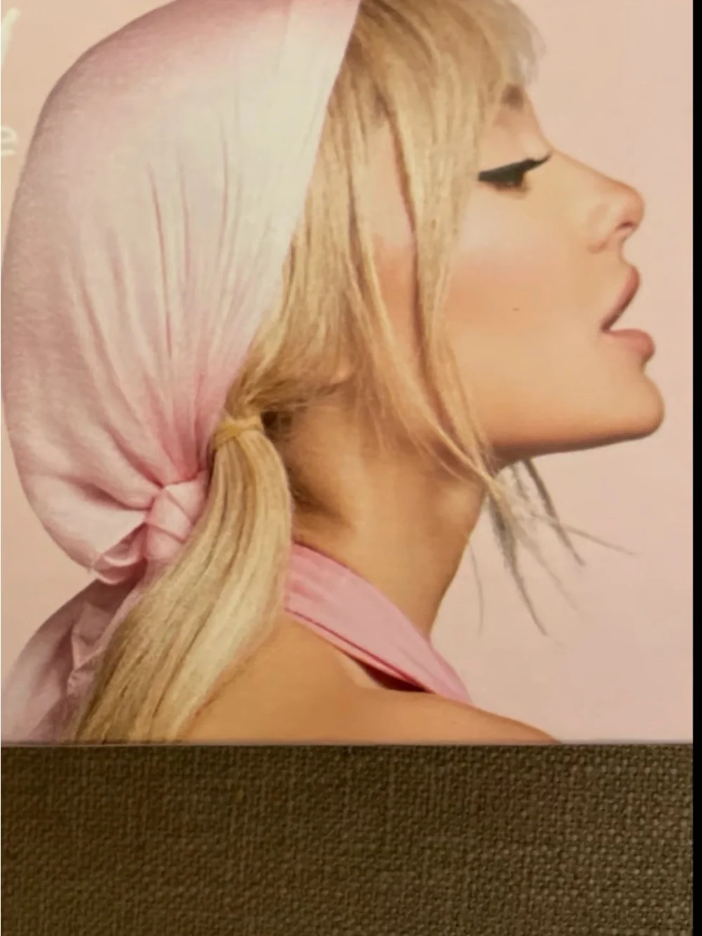 MOD by Ariana Grande Light Pink Bandana Scarf